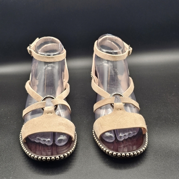 Salvatore Ferragamo Studded Heeled Sandals - Picture 6 of 12